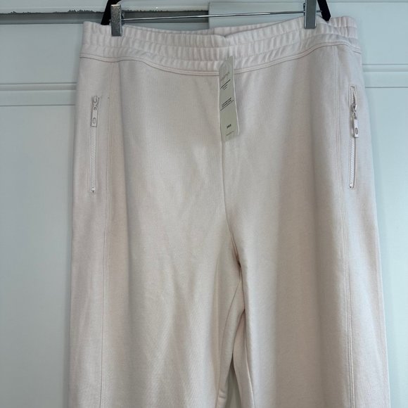 Fabletics Cream Eco-Conscious Slim Sweatpants - NEW - Picture 9 of 13